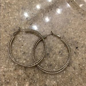 White House black market women’s two ring hoops